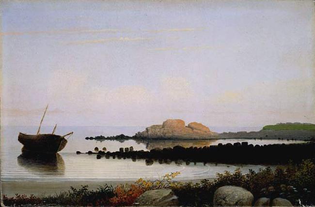 Fitz Hugh Lane Brace's Rock, Eastern Point, Gloucester, Massachusetts. oil painting picture